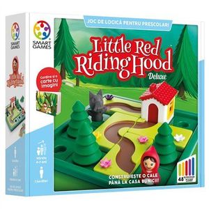 Smart Games - Little Red Riding Hood - Deluxe, joc de logica cu 48 de provocari, 4+ ani, editie lb. Romana imagine