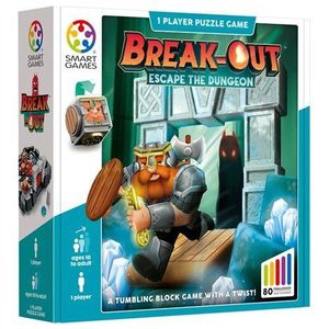 Smart Games - Break-out, joc de logica cu 80 de provocari, 10+ ani, editie internationala imagine