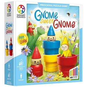 Smart Games - Gnome sweet Gnome - joc de logica cu 48 de provocari, 3+ ani, editie internationala imagine