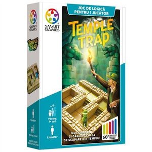 Smart Games - Temple Trap, joc de logica cu 60 de provocari, 7+ ani, editie lb. Romana imagine
