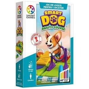 Smart Games - Smart Dog, joc de logica cu 60 de provocari, 7+ ani, editie lb. Romana imagine