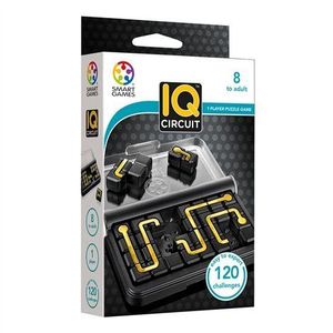 Smart Games - IQ Circuit, joc de logica cu 120 de provocari, 8+ ani, editie internationala imagine