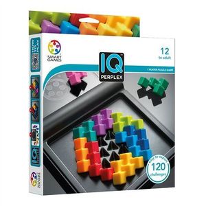 Smart Games - IQ Perplex, joc de logica cu 120 de provocari, 12+ ani, editie internationala imagine
