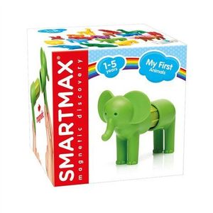 Joc magnetic Smart Max, My First Safari Animals, Elefantul, 3 piese imagine