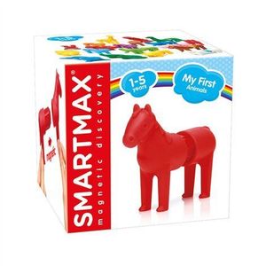 Joc magnetic Smart Max, My First Safari Animals, Calul, 3 piese imagine