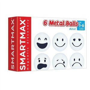 Joc magnetic Smart Max, XT-Box with 6 Balls, set cu 6 bile metalice imagine