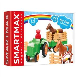 Joc magnetic Smart Max, My First Tractor, Primul meu tractor, 22 piese imagine