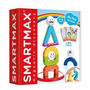 Joc magnetic Smart Max, My First Acrobats, Primii mei acrobati, 10 piese imagine