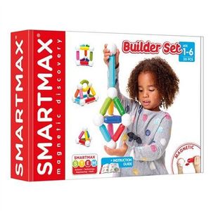 Joc magnetic Smart Max, My First Builder Set, Primul meu set de constructor, 20 piese imagine