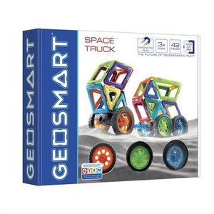 Joc magnetic Geo Smart, Space Truck, Camionul spatial, 42 piese imagine