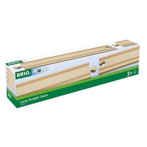Set de sine drepte, lungi pentru trenulete BRIO, 3+ ani imagine