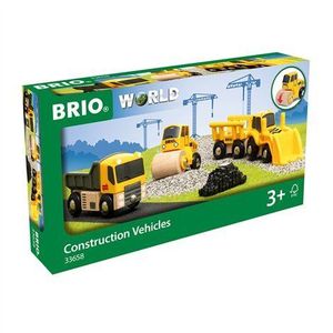 Set cu vehicule pentru constructii BRIO, 3+ ani imagine