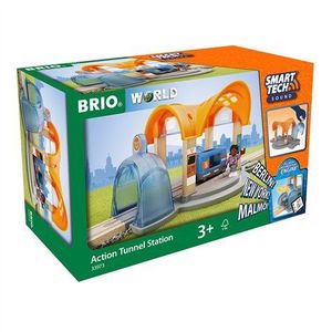 Gara inteligenta cu sunete personalizate pentru trenulete BRIO, 3+ ani imagine