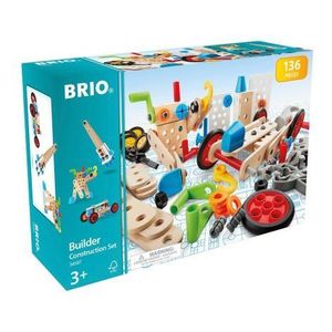 Jucarie set de constructie cu 136 piese BRIO, 3+ ani imagine