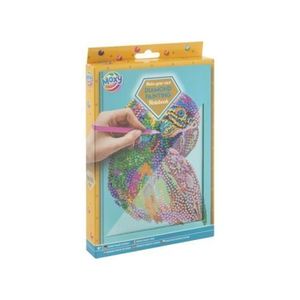 Set creativ DIY, Agenda cu strasuri, Diamond Painting, bufnita, A5 imagine