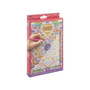 Set creativ DIY, Agenda cu strasuri, Diamond Painting, floare mandala, A5 imagine