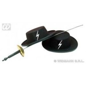 Palarie Zorro 2 - Accesoriu carnaval imagine