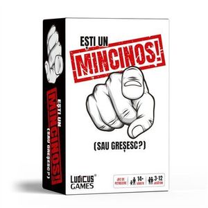Esti un mincinos!, joc de petrecere, lb.romana imagine