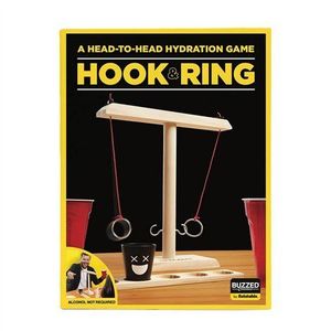 Buzzed Classics Hook & Ring - joc de petrecere cu carlige si inele imagine