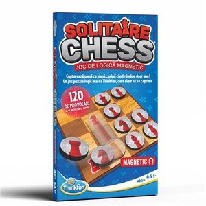 Thinkfun - Solitaire Chess, joc de logica magnetic, lb.romana imagine