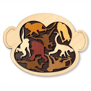 Puzzle logic cu animale Constantin’s - Monkey Madness imagine