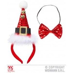 Set craciun bentita si papion - marimea 158 cm imagine