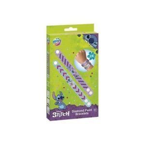 Set creativ DIY, Creeaza bratari cu tehnica diamond painting, Disney Lilo si Stitch imagine
