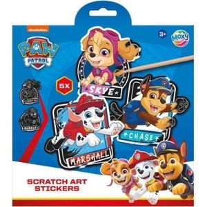 Set creativ de razuit, Abtibilduri magice cu Paw Patrol, Patrula Catelusilor imagine