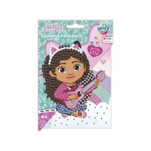 Set creativ DIY, Felicitare diamond paint, Gabby s Dollhouse imagine