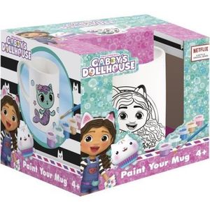Set creativ DIY, Picteaza canuta cu Gabby Dollhouse imagine