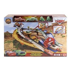 Cars Race And Rescue Set De Joaca Curcuit De Salvare Si 3 Masinute Metalice imagine
