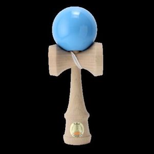 Joc de indemanare din lemn Kendama Ozora, 18 cm - Bleu imagine