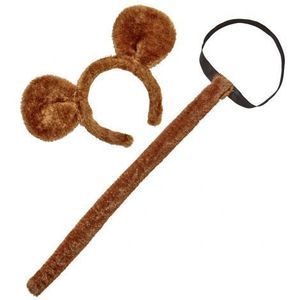 Set maimuta urechi si coada imagine