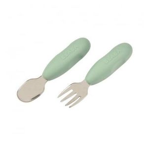 Set tacamuri inox Beaba Sage Green imagine