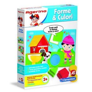 Joc Educativ Agerino Forme Si Culori imagine