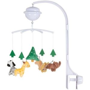 Carusel muzical pentru patut cu proiector Chipolino Jungle imagine