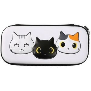 Penar scolar cu design cu pisicute, cu 1 fermoar, neechipat imagine