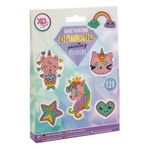 Set creativ, Creeaza propriile abtibilduri cu strasuri, Diamond paint stickers, Grafix imagine
