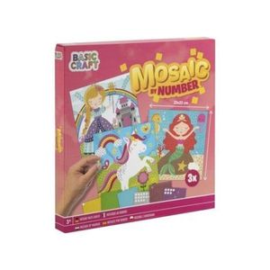 Set creativ, Mozaic pe numere, Grafix imagine