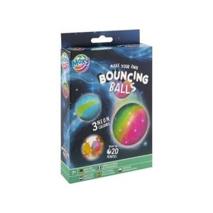 Set creativ, DIY Mingii saltarete, 3 culori neon imagine