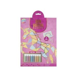 Set creativ Pictura cu nisip pe numere, Unicorn, A4 imagine