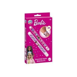 Set creativ DIY, Creeaza bratari cu tehnica diamond painting, Barbie imagine