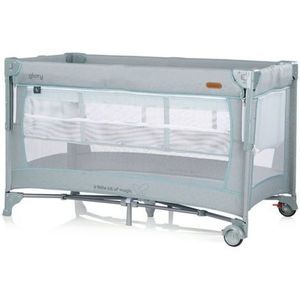 Patut pliabil Chipolino Glory cu laterala culisanta basil imagine