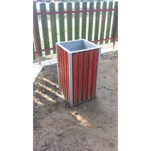 Cos gunoi lemn ALEX imagine