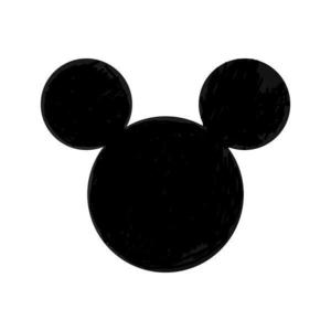 Tabla Scolara sub Forma de Autocolant pentru Scris cu Creta, Soricel, Neagra, 100 x 100 cm imagine