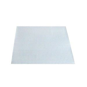 Folie tabla scolara alba, cu liniatura matematica, autoadeziva, 200x120 cm imagine