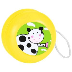 Joc de indemanare: Yo-yo din lemn. Galben imagine