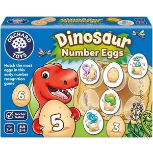Joc educativ: Oua de dinozaur cu numere imagine
