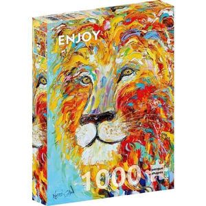 Puzzle 1000: Colorful Lion imagine