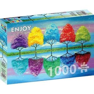 Puzzle 1000: Each Tree Has It's Own Colorful History imagine